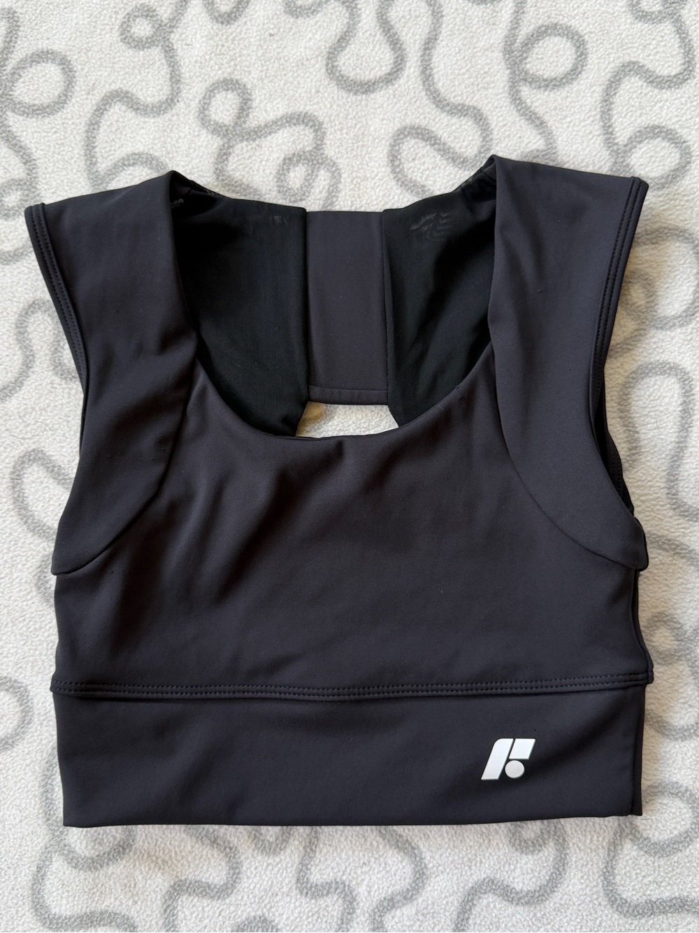 Forme Power Bra in Obsidian